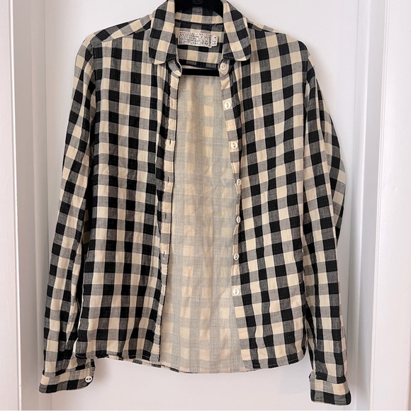 Shipley & Halmos Tops - Cotton Flannel Checker Shirt